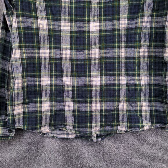 L.L. Bean Men's Slightly Fitted Button Up Shirt Multi Large Long Sleeve Cotton - Picture 7 of 12